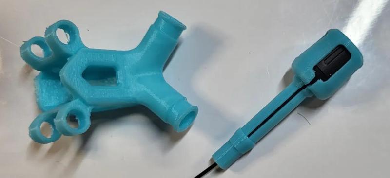 système a clips pour antenne vtx  fpv DJI   
