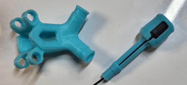 système a clips pour antenne vtx  fpv DJI   