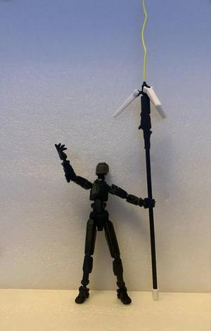 Dummy 13 Overwatch Mercy staff   