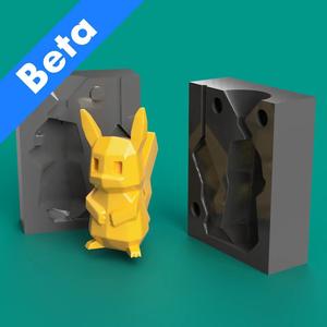 Low-Poly Pikachu – Mold (beta)