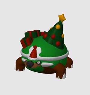 Christmas Torterra Pokemon (nosupport, 3mf included)