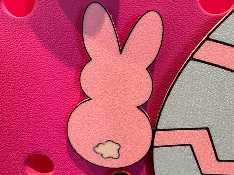 Bogg Bag Easter Bunny Charm