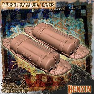 Worn Down Oil Tanks