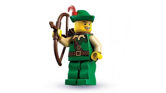 3D print minifigure - 8683-14 Forestman