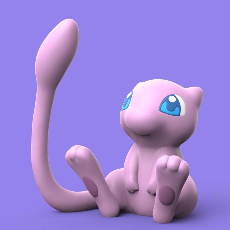 Mew (Easy Print No Supports)