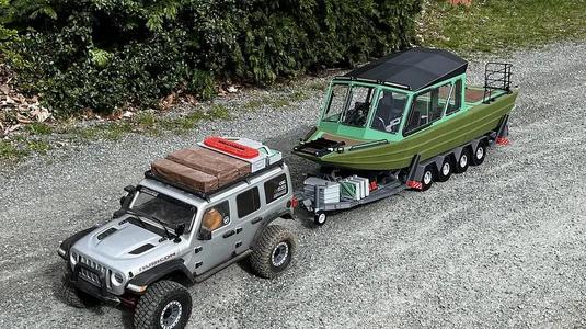 TRAILER FOR BIG JETTY – 1/6 TRAILER FOR AXIAL SCX6