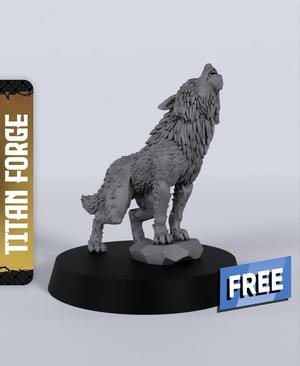 Wolf E – With Free Dragon  – 5e DnD Inspired for RPG and Wargamers