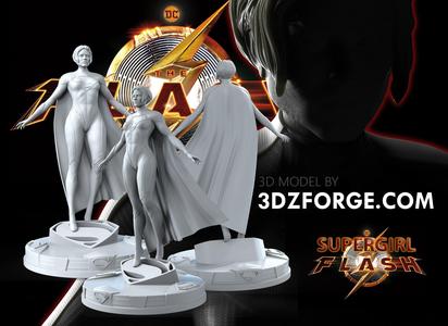STL SUPERGIRL SASHA CALLE THE FLASH MOVIE