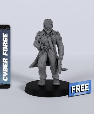 Adam Hunter – With Free Cyberpunk  – Sci-Fi Gift Ideas for RPG and Wargamers