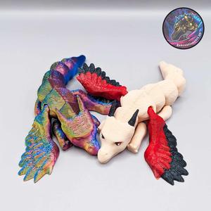 Baby Syris Dragon Flexi Keychain