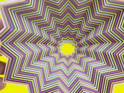 Fidget Star – 12 Points – 25 Rings