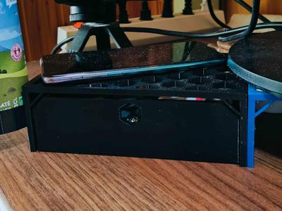 "Modular" Monitor riser for A1 mini with drawers