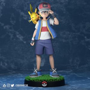 Ash – Satoshi and Pikachu – Pokemon Journeys Figure