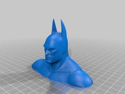 Batman Bust – clean re-build Hi-Res.