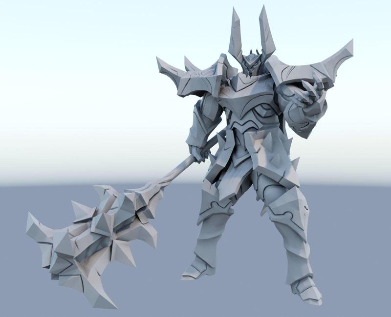 Moderkaiser League of Legends 3D print model