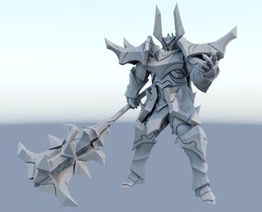 Moderkaiser League of Legends 3D print model
