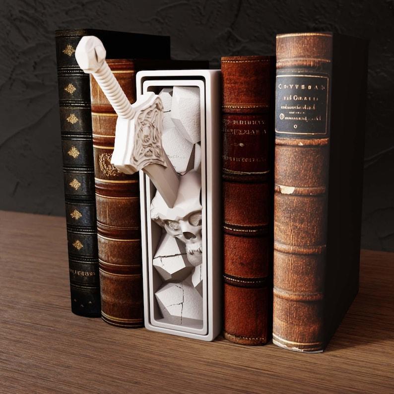 Book Nook & Ends STL File | Organizer Box for Bookworms | Reader Gift, Bookish Nerd Gifts Storage