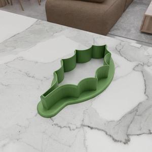 3D Holly Cookies Cutter for Kids with 3D Print Stl Files & 3D Printing, Gift for Kids, Cake Cutters, Small Cutters, Cookie Mold, Holly Leaf