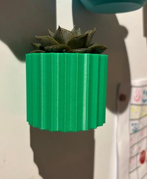 Fridge magnetic planter for succelent plants – 1