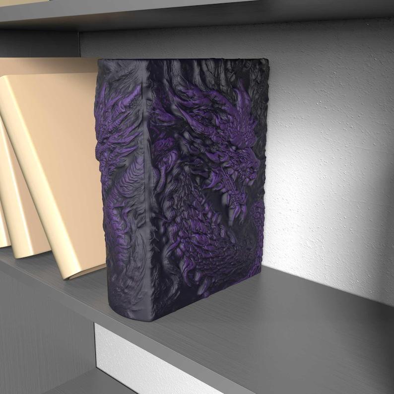 Dragon Book Nook & Ends STL File | Organizer Box for Bookworms | Reader Gift, Bookish Nerd Gifts Storage