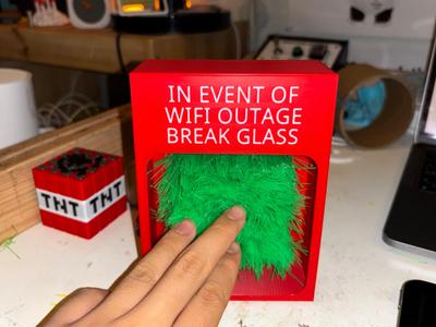 Emergency touch grass meme (wifi)
