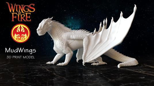Dragon of Mud Tribe from Wings of Fire