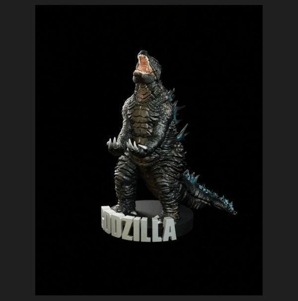 Godzilla joystick holder