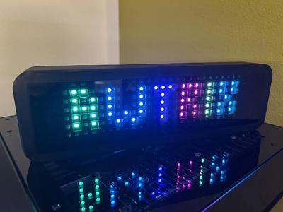 AWTRIX LED-Matrix Case – Split-Mod