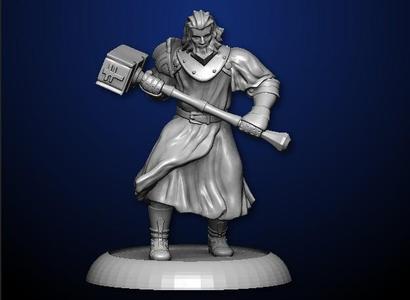 Warrior with Hammer