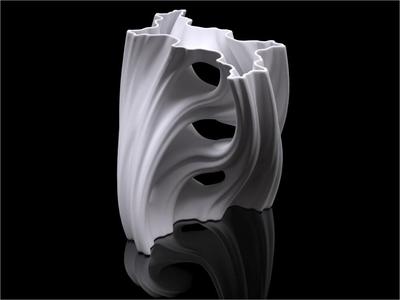 Julia Vase #001 - Aqua