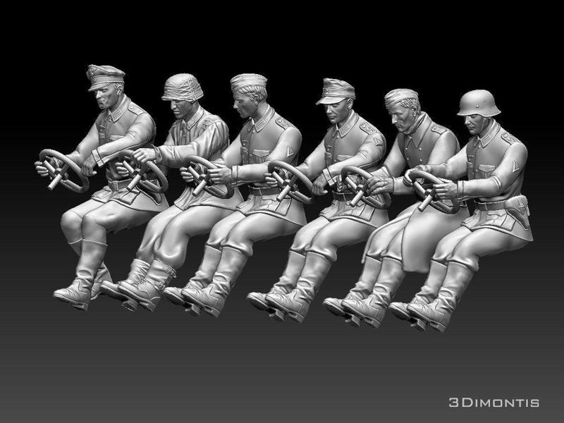 german drivers  soldiers