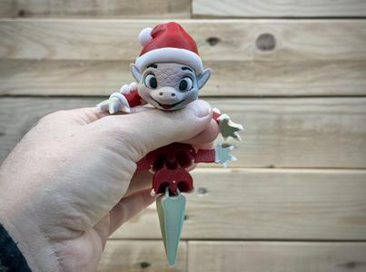 Baby Christmas Dragon