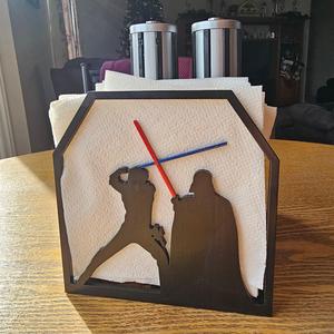 STARWARS Napkin Holder / Salt and Pepper Holder 