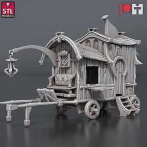 Potion Vendors Wagon