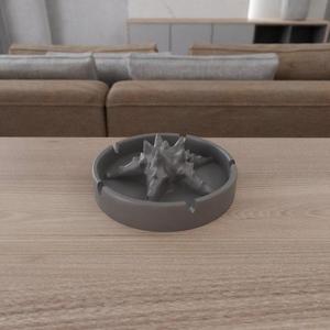 3D Starfish Ashtray Stl Decor Gifts for Men with 3D Stl Files and Ready to Print & 3D Printing, 3D Print File, Cool Ashtray, Starfish Decor