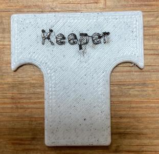 Riving knife keeper for DeWalt DW746 Table Saw   