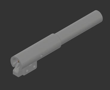 Airsoft KWA kz.61 GBB TM-Spec Outer Barrel Assembly (WIP PROTOTYPE)   