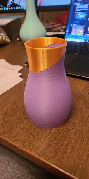 Dual Color Vase