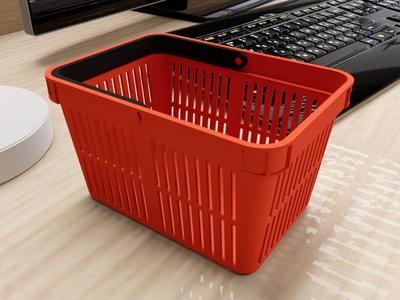 Shopping basket organizer with/without handle