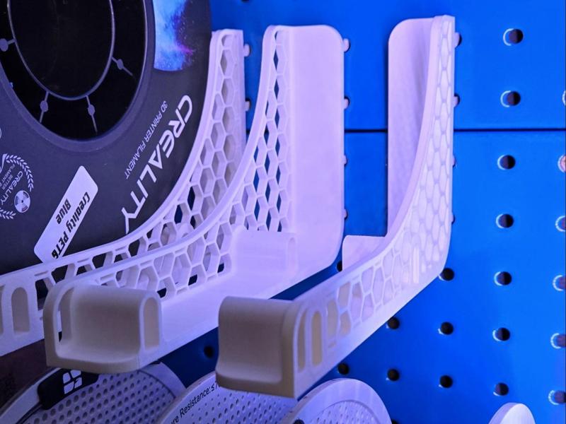 pegboard spool holder
