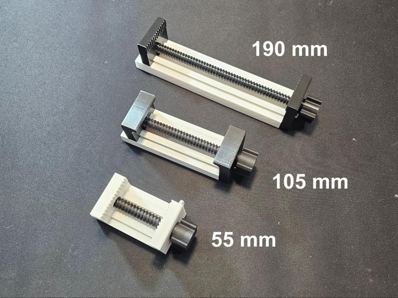 Vise attachment for Modular clamp workshop system