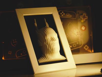 Batman Wave – High Poly Multicolor 13×18