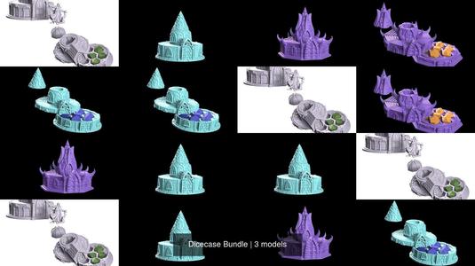 Dicecase Bundle 3D Model Collection