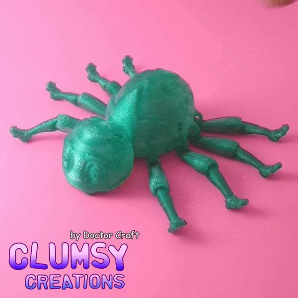 CLUMSY PRINT-IN-PLACE SPIDER Flexi