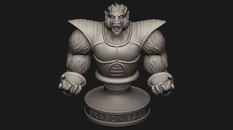 Oozaru Vegeta BUST – Dragon ball 3D print model