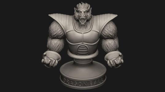 Oozaru Vegeta BUST – Dragon ball 3D print model
