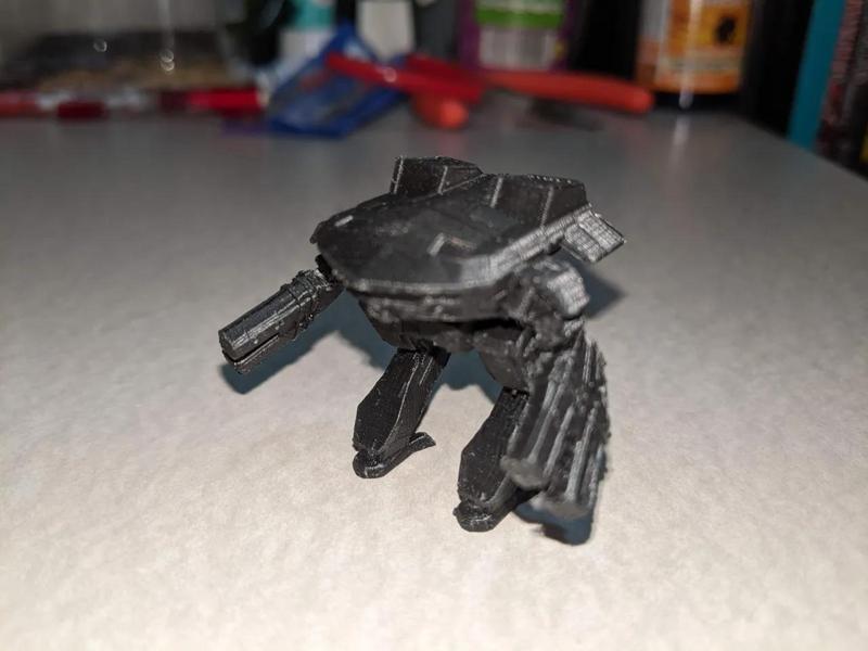 King Crab Low Poly Mech