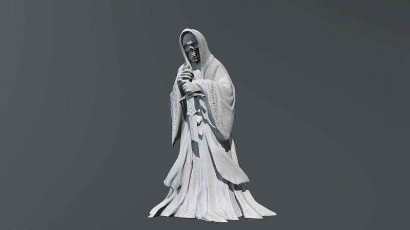 print Dark Statue
