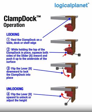 ClampDock (modular clamp-on system)