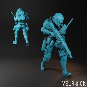 Tempest Guardsman Rifleman 10 (Female) (PRESUPPORRTED)